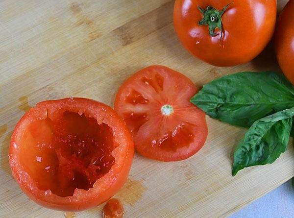 Chicken Parmesan Stuffed Tomatoes - Step 2